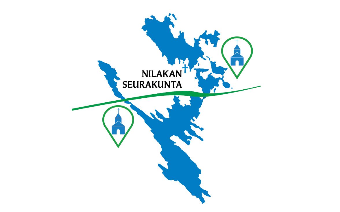 Graafinen Nilakka -järvi sekä Keiteleen ja Pielaveden kirkkojen figuurit.